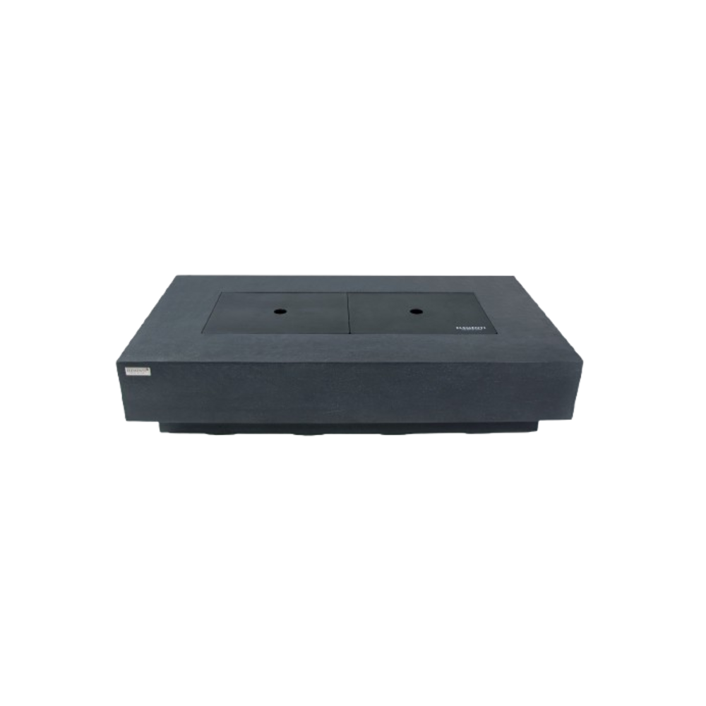Elementi Plus - Positano Fire Table - Dark Gray - Rectangle - Natural Gas
