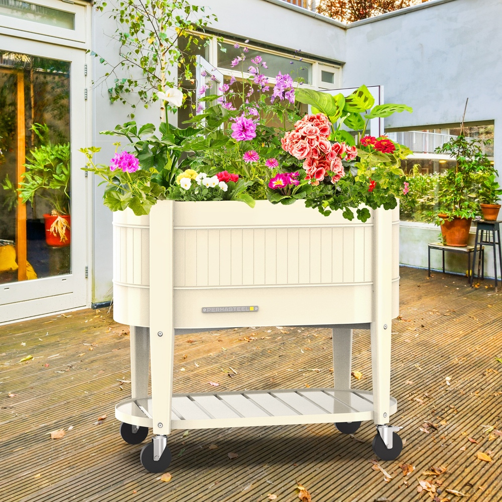 Permasteel - Elevated Garden Bed With Engrow Technology - Ivory