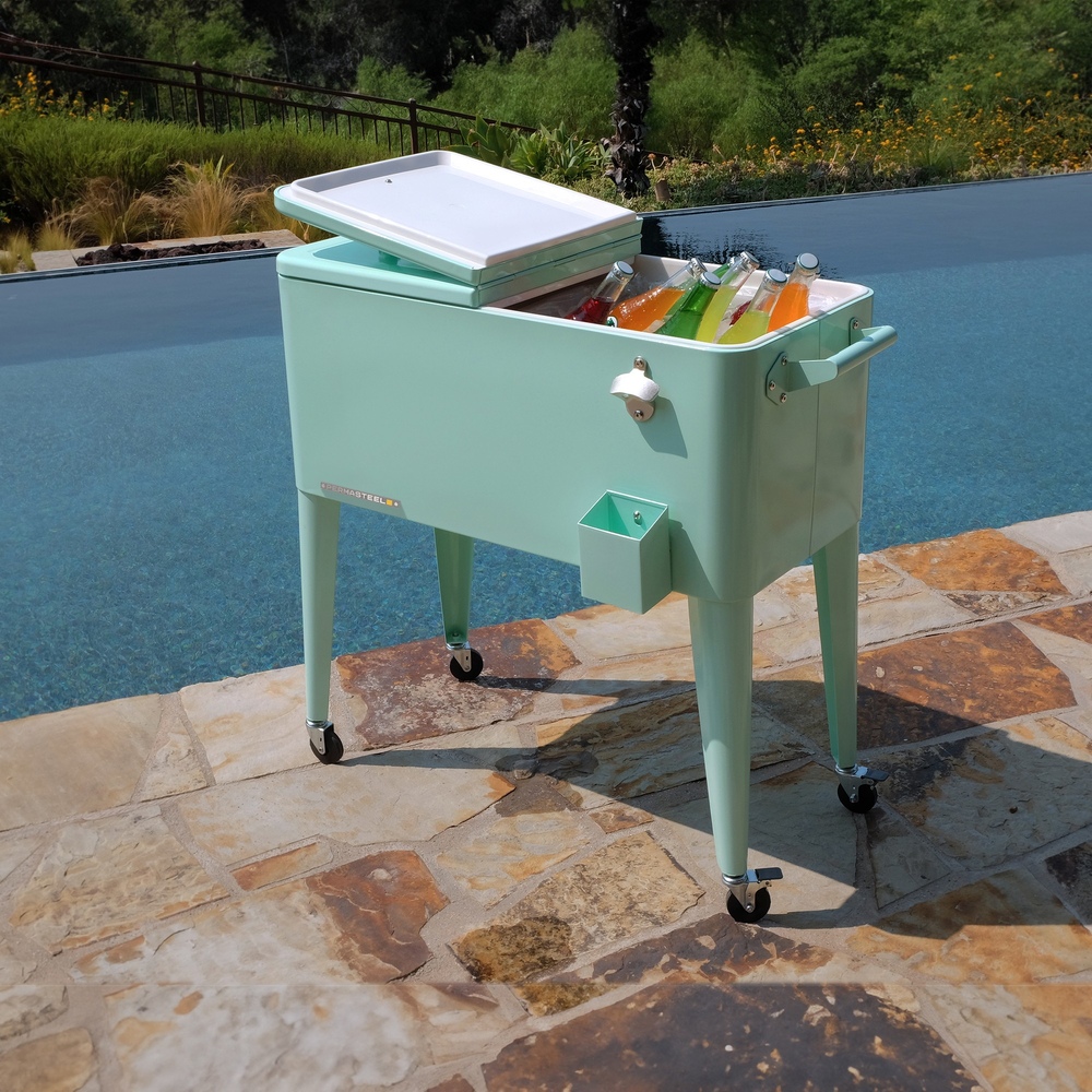 Permasteel - 80qt Patio Cooler - Mint