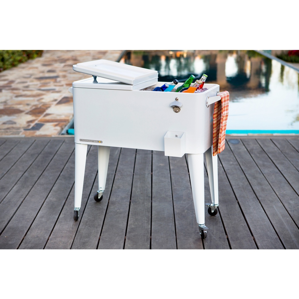 Permasteel - 80qt Patio Cooler - White