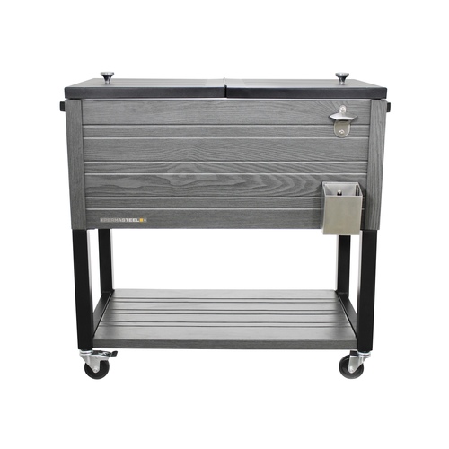 Permasteel - 80qt Furniture Cooler - Gray