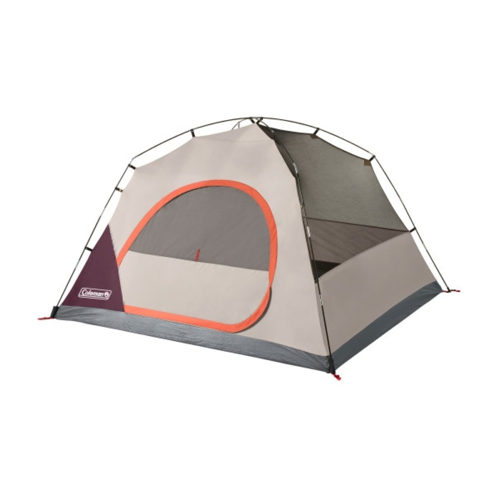 Coleman - Skydome 4-person Camping Tent - Blackberry