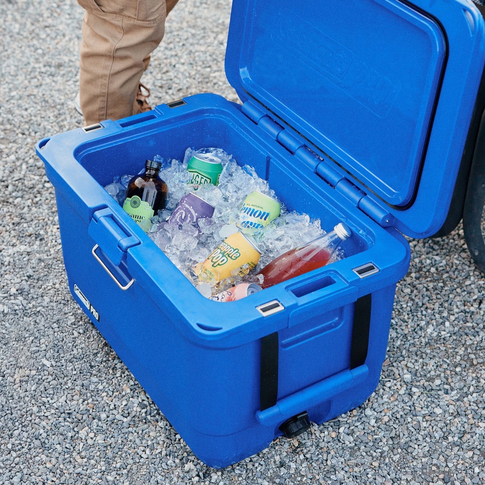 Coleman - Pro 45qt Hard Cooler - Neptune Blue