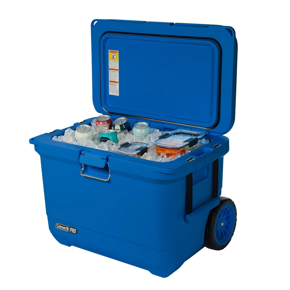 Coleman - Pro 55qt Hard Cooler - Neptune Blue