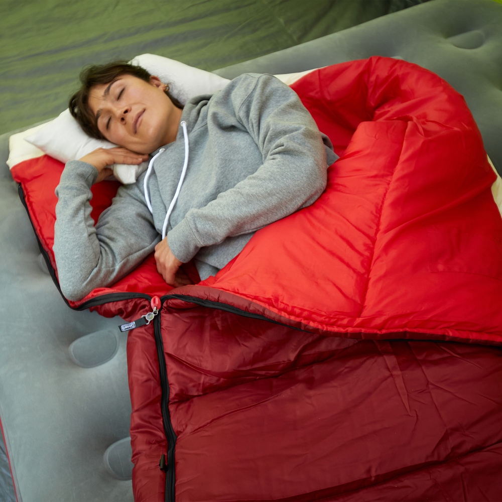 Coleman - Flatlands 30°f Sleeping Bag - Mahogany